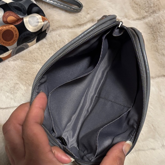 Coach Multicolor Circle Pattern Wristlet - Picture 4 of 6